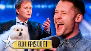 A GOLDEN BUZZER debut for Callum Scott! | Britain's Got Talent | Series 9 | Episode 1 | FULL EPISODE