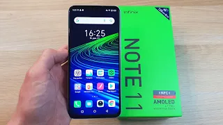 INFINIX NOTE 11 - AMOLED, NFC, 128GB - ВСЕ ЭТО ЗА 16999 РУБЛЕЙ!