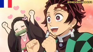 Nezuko et Tanjiro sont fans de Mitsuri 😂|Demon slayer saison 3 VF🇫🇷|