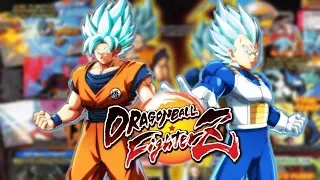 Трейлер персонажей Goku и Vegeta для игры Dragon Ball FighterZ!