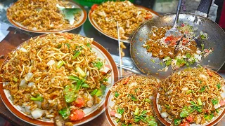 PORSI BRUTAL !!!! NASI GORENG CAMPUR MIE HARGA MURAH !!!! PIRING SAMPE GAMUAT BISA BUAT 3 ORANG !!!