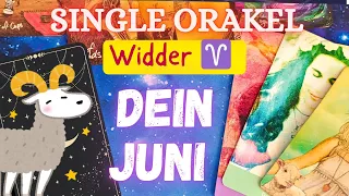 WIDDER ♈ ORAKEL JUNI ❣️ WAS WIRD WICHTIG FÜR DICH? TAROT LEGUNG