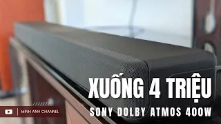 Sony HTG700 Rẻ 4TRIỆU so với DỊP TẾT về được vài bộ : Mở hộp chi tiết loa chuẩn Dolby Atmos