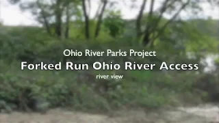 208 Ohio Meigs Long Bottom Forked Run Ohio River Access river view
