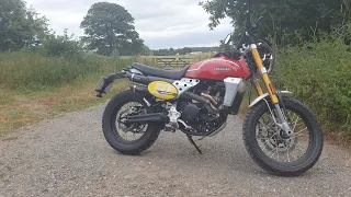 Fantic Caballero Scrambler 500 Test Ride Full Version