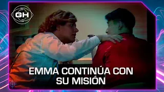 Emma sigue pinchando a Martín en plena fiesta - Gran Hermano