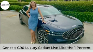 A 1 Percent Experience (But Spend Less!) in the 2023 Genesis G90 Luxury Car