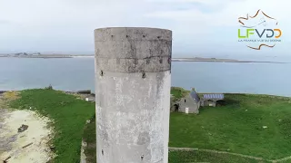 Fort Cigogne dans le Finistère, une vidéo drone LFVDD