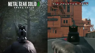 Metal Gear Solid Delta Snake Eater Comparison To Metal Gear Solid V Phantom Pain