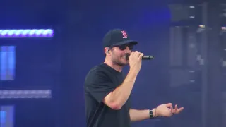 Sam Hunt singing Take your Time in Concert at Fenway Park 7/6/18