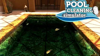 Чистим Бассейны // Pool Cleaning Simulator // Прохождение [1]