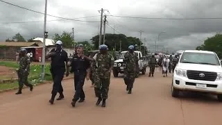 UN troops step up patrols in restive Central African capital