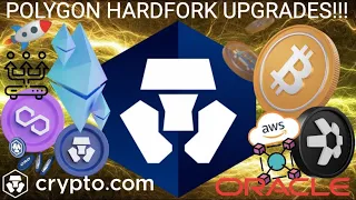 CRYPTO.COM 8 YEAR PARTNERSHIP!!! POLYGON HARD FORK TODAY! QUANT MAJOR CONNECTIONS! BTC ETH BNB CRO