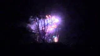 Ashford Castle Fireworks 2014