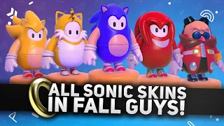 Every Sonic Skin in Fall Guys!