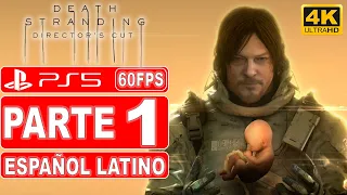 Death Stranding Director's Cut | Gameplay en Español Latino | Parte 1 | PS5 4K 60FPS - No Comentado