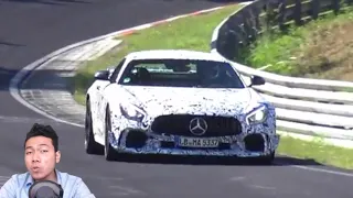 THE MORE INSANE MORE SERIOUS MORE POWERFUL AMG GTR BLACK SERIES SPY SHOT