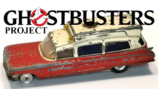 Corgi Ghostbusters Custom Ecto 1 build. Toy model cast.