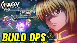 ENZO AOV GAMEPLAY | BUILD DPS - ARENA OF VALOR