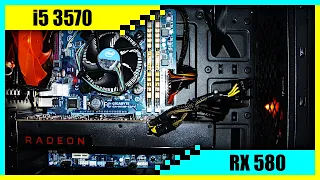 i5 3570 + RX 580 Gaming PC in 2022 | Tested in 7 Games