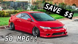 Top 10 Most Fuel Efficient Cars For Less Than $10,000!