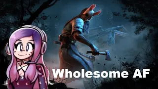 Most wholesome TTV survivors meet my Huntress | Dead By Daylight