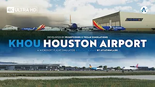 FSimStudios x Texan Simulations - Houston Airport | Microsoft Flight Simulator [Official Trailer]