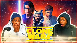 NON Star Wars fans react to TOP 10 *STAR WARS The CLONE WARS* Fights