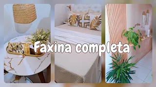 FAXINA COMPLETA/ARRUMA E DECORA /CASA NO CAPRICHO/ROTINA COM  A CASA/ALESSANDRA SILVA