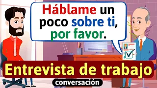 Entrevista de trabajo (Conversación) Aprende español -Habla español -diálogos en español