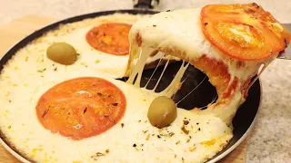 FIZ A MASSA DESSA PIZZA COM 1 INGREDIENTE! SEM FARINHA! PRONTA EM POUCOS MINUTOS! - Isamara Amâncio