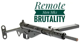 Remote Brutality 2021 with a 9mm Sten Mk2