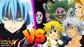 Rimuru VS EVERY Story BOSS in Seven Deadly Sins: Grand Cross (the relevant ones)