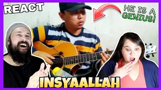 REACTION: ALIP BA TA - INSYAALLAH MAHER ZAIN (COVER FIGERSTYLE)