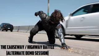 Captain America the winter soldier ost causeway / Highway battle [ Alternate demo session ]