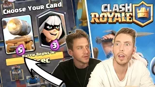 LEARNING TO USE CANNON CART! - Clash Royale 2v2 Challenge!