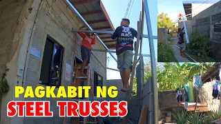 May steel trusses na ang tindahan ni misis