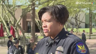 'He's a hero', Phoenix Police Chief Jeri Williams remembers fallen Officer Paul Rutherford