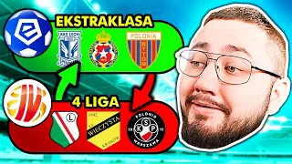 🇵🇱 EKSTRAKLASA i 4 LIGA ZA 15 SEZONÓW 🇵🇱