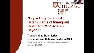 Aresha Martinez-Cardoso, PhD presenting to the CDRP on October 27, 2020