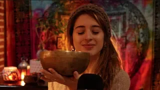 ASMR ☯ Meditación // Limpia tu mente y cuerpo // terapia con sonidos