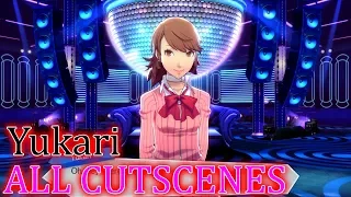 Persona 3 Dancing in Moonlight ALL Yukari Social Rank CUTSCENES