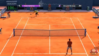 Gameplay: Virtua Tennis 4 (PC) - Rafael Nadal x Novak Djokovic