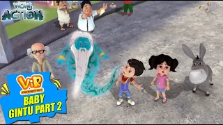 Vir The Robot Boy New Episodes| Baby Gintu -2 | Hindi Kahani |Wow Kidz Action | #spot