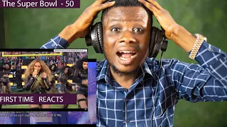 First time reacts to Beyoncé & Bruno Mars Crash  Pepsi Super Bowl 50 Halftime Show