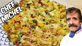 Omelette espagnole | Déjeuner parfait pour les étudiants