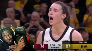 GOOD ENOUGH TO PLAY IN THE NBA! "Caitlin Clark DROPS 35pts, BREAKS NCAA Scoring Record..." REACTION!