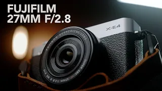 Fujifilm 27mm f/2.8 II | A budget X100V on the X-E4??