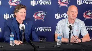 Hiring Mike Babcock was 'obviously a mistake': Columbus Blue Jackets | FULL PRESS CONFERENCE