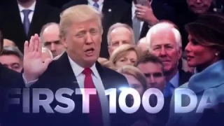 Trump declares first 100 days a success in new TV ad